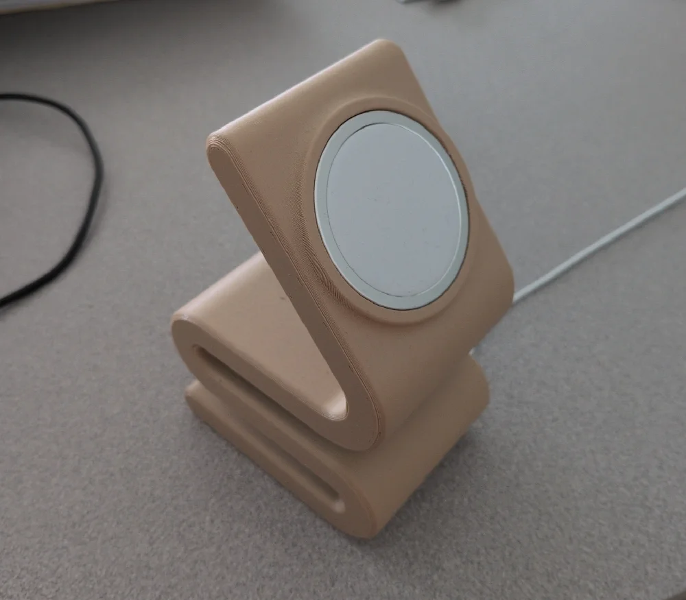Beige Modern Phone Stand
